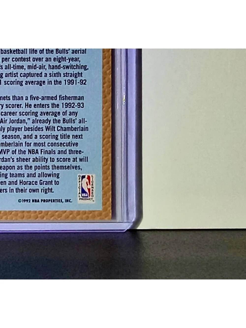 Michael Jordan 1992-93 Fleer League Leader #238 Basketball Card Chicago Bulls